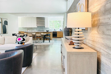 Inspiration for a living room remodel in Austin