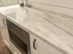 Honed Vermont Danby Marble Countertop Owners Love It Or Leave It