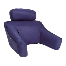 Cequal Products/ BedLounge - Hypoallergenic BedLounge, Navy, Regular - Bed Pillows