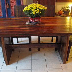 Teak Dining Table, 36" x 72" x 2" thick - Dining Tables