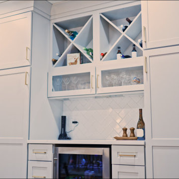 East Cobb Kitchen Makeover in Blues