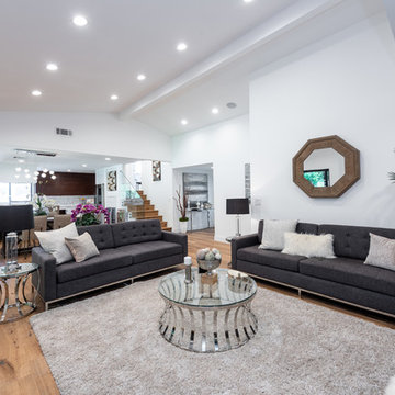 Contemporary Great Room | Wrightwood Residence | Studio City