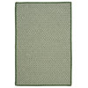 Outdoor Houndstooth Tweed Rug, Leaf Green, 14"x17" Swatch Sample