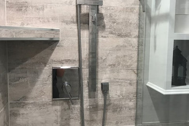Inspiration for a contemporary bathroom remodel in Salt Lake City
