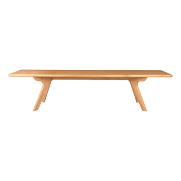 Charles Natural Beechwood Bench
