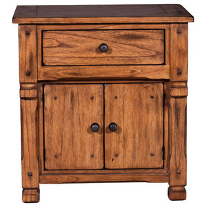 Santa Fe Night Stand Transitional Nightstands And Bedside Tables By Ami Ventures Inc