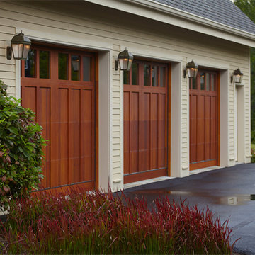 Outdoor Lighting for a New Traditional Country Estate