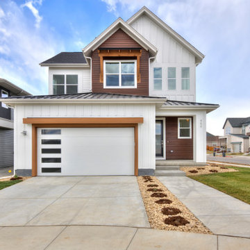 2-Story Front Load Modern Farmhouse | Silver Creek