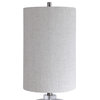 Uttermost Elyn Glossy White Accent Lamp