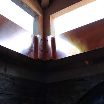 Copper Fascias,Soffits and Posts Cladding/Wrapping