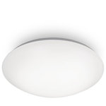 WAC Lighting - WAC Lighting FM-216-30-WT Glo - 16.5" 27W 3000K 1 LED Flush Mount - Multiple high-powered LEDs illuminate the acrylicGlo 16.5" 27W 3000K  White Translucent AcUL: Suitable for damp locations Energy Star Qualified: YES ADA Certified: n/a  *Number of Lights: Lamp: 1-*Wattage:27w LED bulb(s) *Bulb Included:Yes *Bulb Type:LED *Finish Type:White