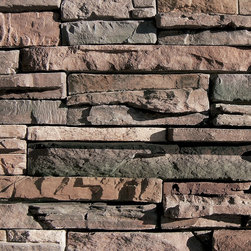 Coronado Stone Products - Coronado Virginia Ledge Stone Veneer - Color: Coastal Brown - Stone Veneer - Siding And Stone Veneer