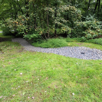 Yard Drain & Downspout Drainage Installation