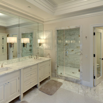 Bright White Modern Bethesda Home