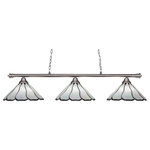 Toltec Lighting - Toltec Lighting 373-BN-912 Oxford - Three Light Billiard - Assembly Required: Yes Canopy Included: YesShade Included: YesCanopy Diameter: 12 x 12 xWarranty: 1 Year* Number of Bulbs: 3*Wattage: 150W* BulbType: Medium Base* Bulb Included: No