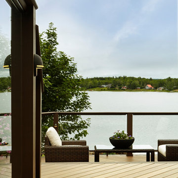 Screened Porch with Composite Decking