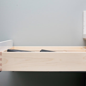 Custom Cutlery Dividers & Drawers to Maximize Small NYC Kitchen
