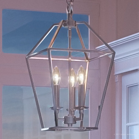 Luxury Colonial Nickel Diamond Cube Chandelier, UQL2060, Charleston Collection
