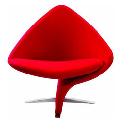 K&D - Panache Chair, Fabric Occasional Chair - Armchairs And Accent Chairs