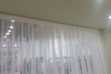 Voile Curtains For A Exhibition
