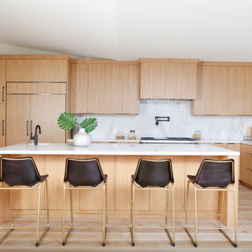 Hidden Hills - Sleek and Spacious Open Concept Kitchen Design