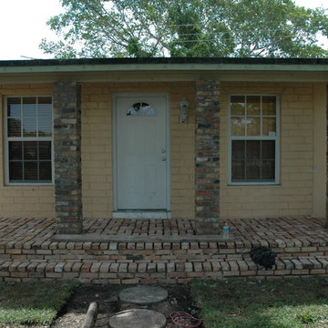 brick columns and block columns