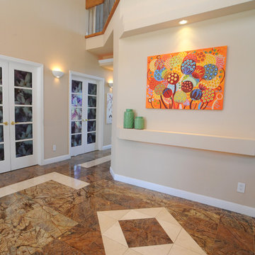 Painting "Seeds of Life" in a private home