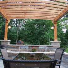 Fire Pit and Hot Tub