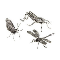 GARDEN FRIENDS SET - SET OF 3 - Home Decor