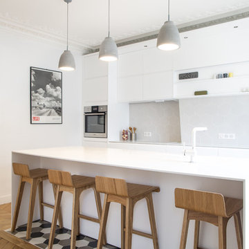 Rénovation d'un appartement haussmannien 4 pièces