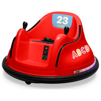 12V Kids Toy Electric Ride On Bumper Car, Red