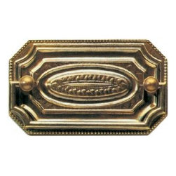 Oval Plate Handles - Cabinet And Drawer Handle Pulls