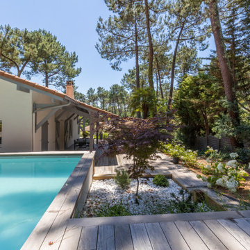 PISCINE SOUS LES PINS