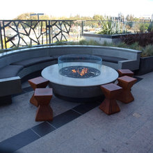 Outdoors at Oak Ave