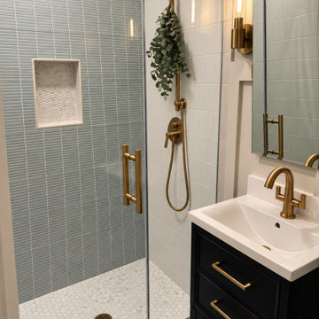 The Blue & Brass Bath