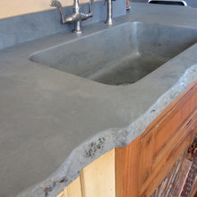 Cement sink, love it