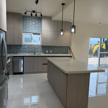 Kitchen Island & Water Area Detail Finishing Presentation