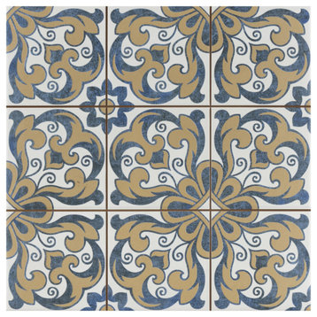 Harmonia Royal Bloom Ceramic Floor and Wall Tile