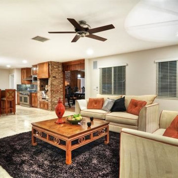 Kitchen/living room combination