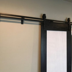 Adjustable Sliding Door Track and Hardware - Barn Door Hardware