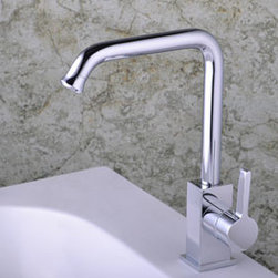 Single Handle Chrome Kitchen Tap T0304 - Kitchen Faucets