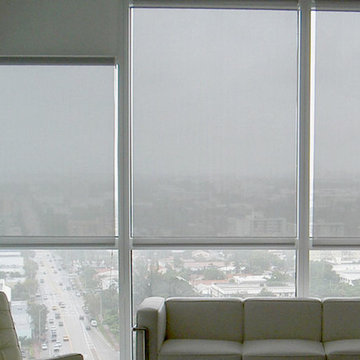 Downtown Apartment Solar Shades