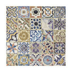 Avila Ceramic Floor and Wall Tile, Decor, 12.5"x12.5"