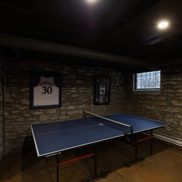 Old World Irish Pub Basement Finish Kansas City, MO