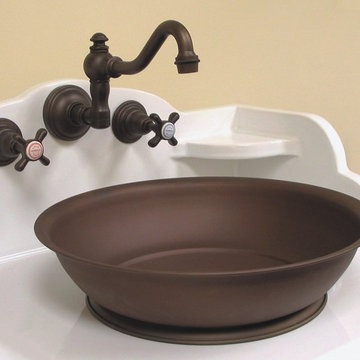 Herbeau Copper Vessel Bowl & Faucet