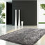 Diamond Shag Rug, Grey White, 160x230 cm