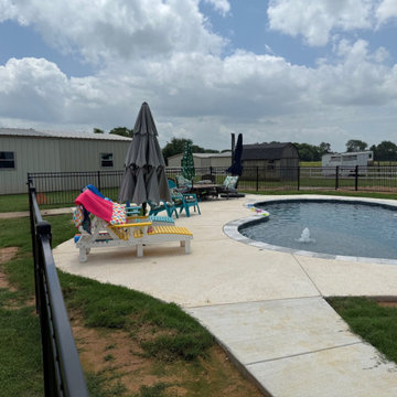 Calera - Wrought Iron Pool Fence