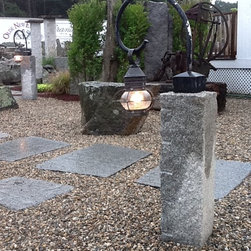 Hand Split Posts Used in Landscapes - Products
