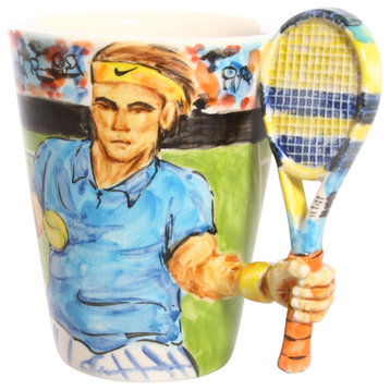 Tennis 3D Ceramic Mug III