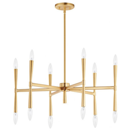 Maxim Lighting 24626SBR Rome - 12 Light Chandelier